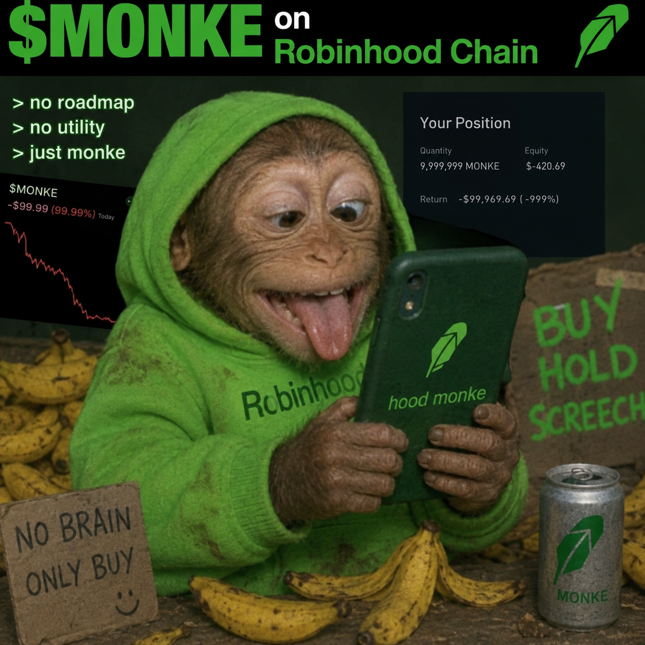 HOOD MONKE logo